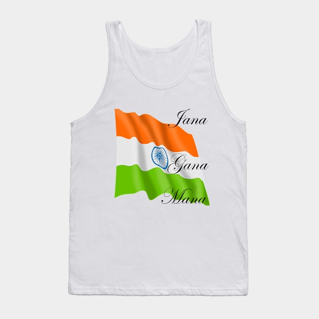 jana gana mana Tank Top by paulashish